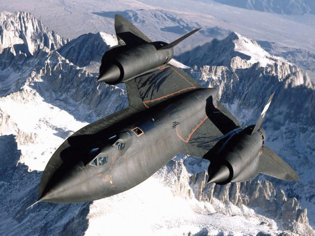 First Flight of the SR-71