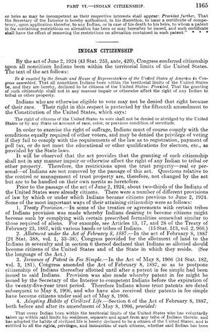 Indian Citizenship Act