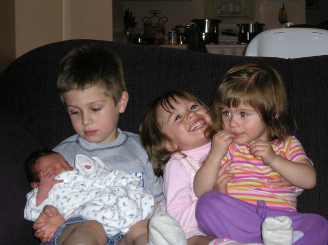 My brother Richard is born