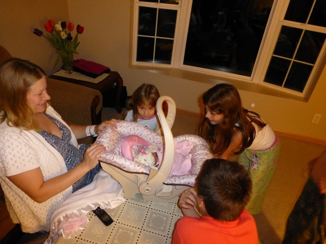 My littlest sister Lydia