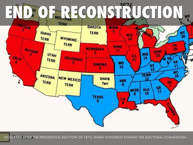 Reconstruction Ends