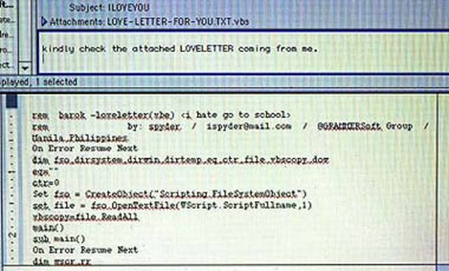 I Love You, la temida "Carta de amor"
