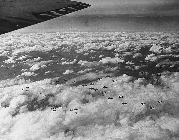 Bomber Raids Against Japan Begin