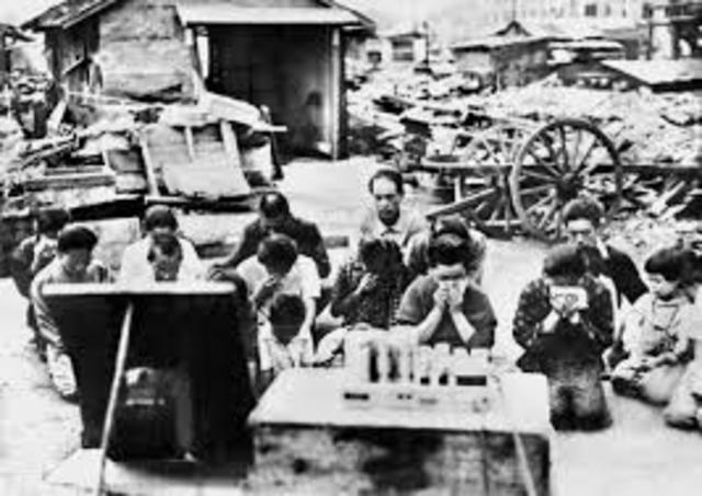 The Emperor Announces Japan's Surrender