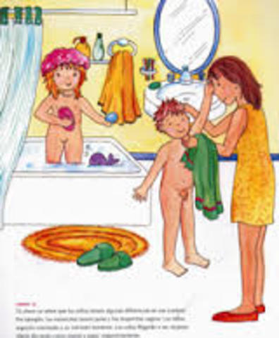 5-11 años: "Voy a la escuela: maestros y compañeros".