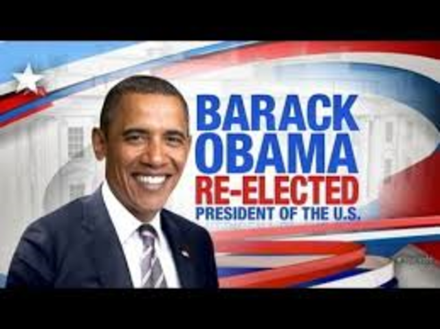 President Obama reelected
