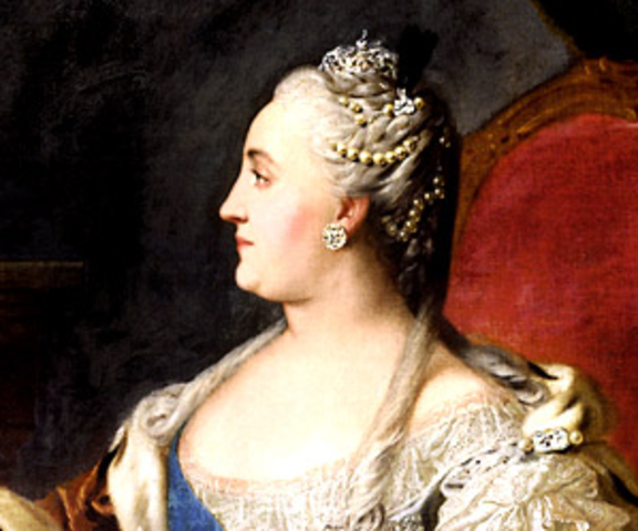 Catherine the Great rules Russia