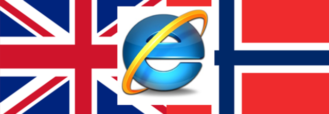 Inglaterra y Noruega se adhieren a Internet