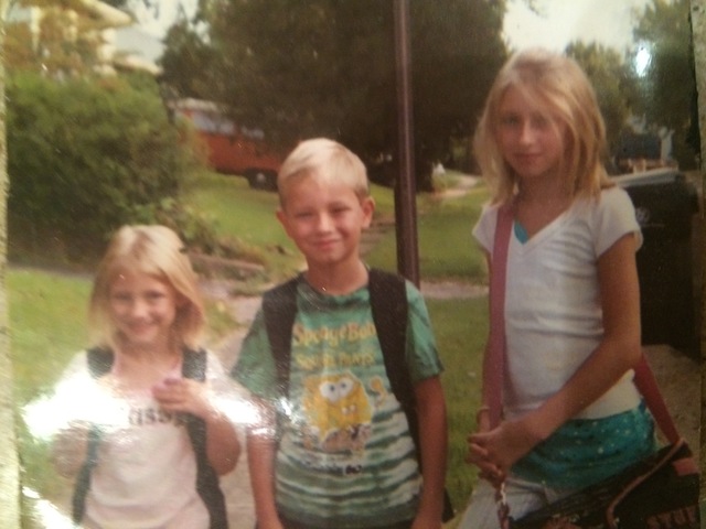 First day of kindergarden