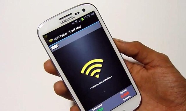 Developed wireless Internet smartphone.