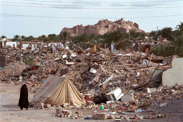 Terremoto de Bam - Irán