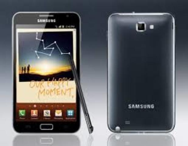 the samsung galaxy note is made