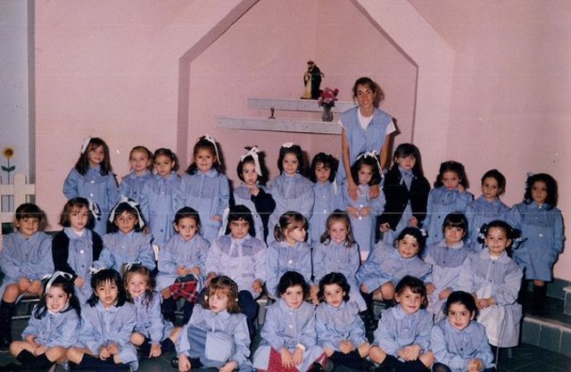 Comienzo de Jardin, coleg Sta Rosa