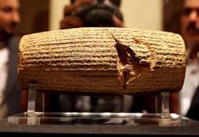 Cilindro de Ciro (539 A.C.)