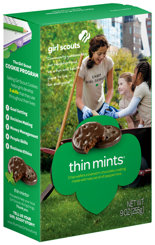 Surpassed 1,000 boxes of Girl Scout Cookies for the First Time