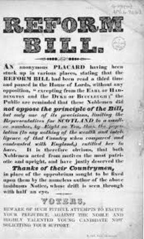 The Reform Bill of 1832