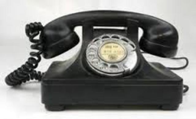 Desktop Rotary Dial Phone