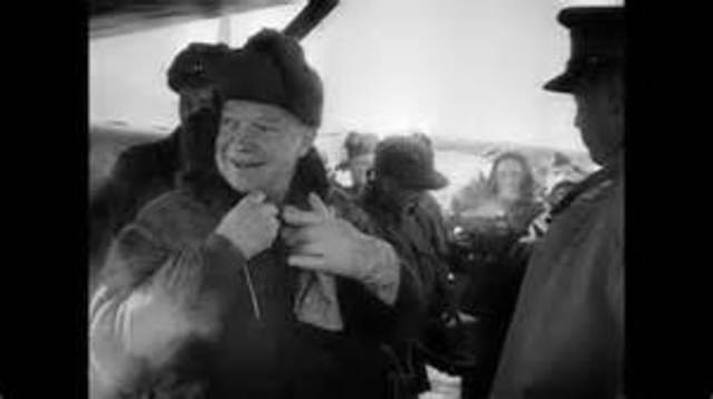 President Eisenhower visits Korea