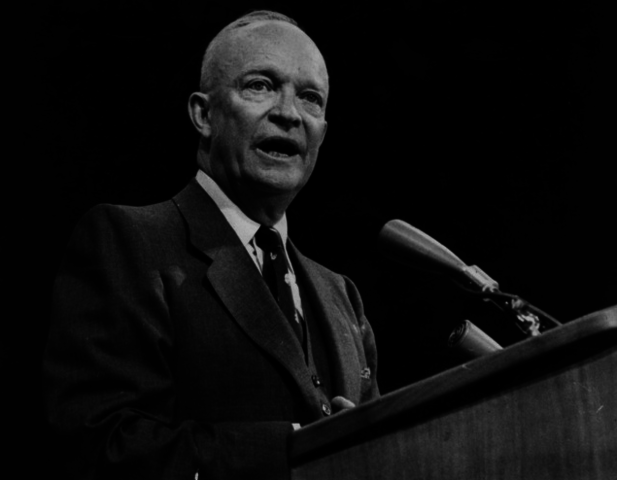 Eisenhower Visits Korea