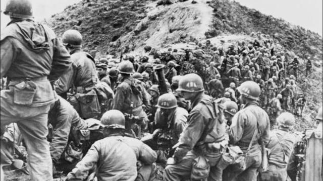 Korean War begins/North Korean troops attack South Korea