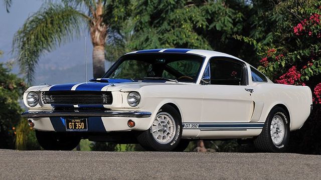 First Gt350 Shelby comes out