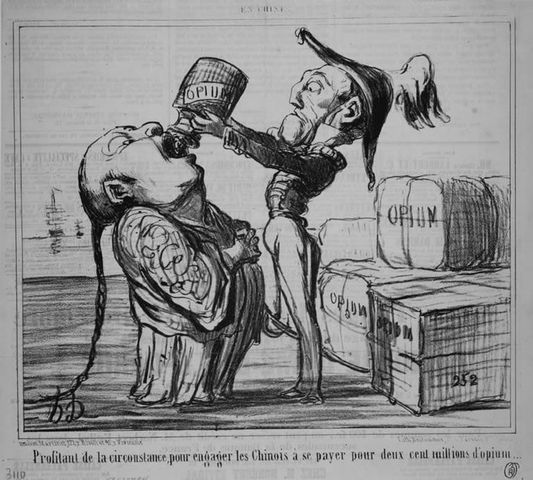 Start of Opium Trade