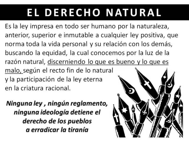 derecho natural