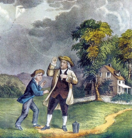 El raig: Benjamin Franklin