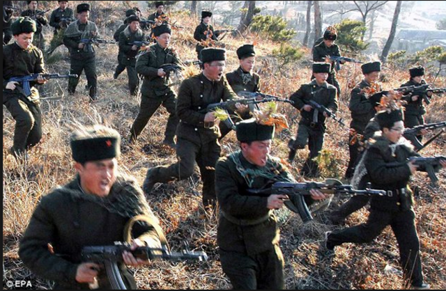 Korean War begins/North Korean troops attack South Korea