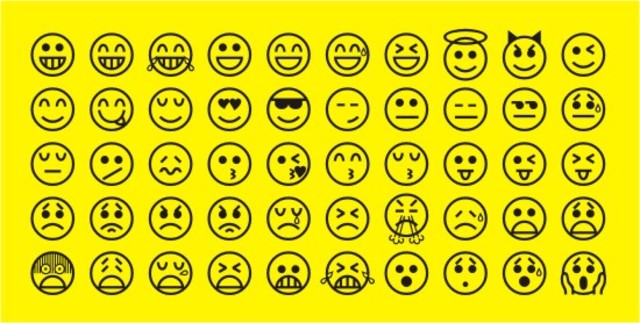 The first emoticon :-)