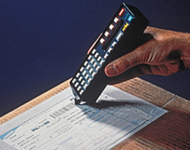 Introduces the SuperTracker®, a hand-held bar code scanner system that captures detailed package information.