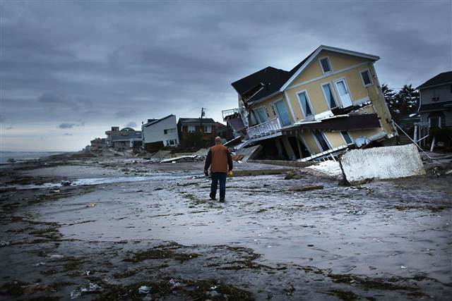 Hurricane Sandy caused at least 132 deaths. The second costliest hurricane in the U.S.