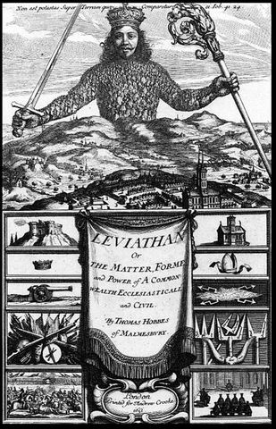 Thomas Hobbes Writes Leviathan