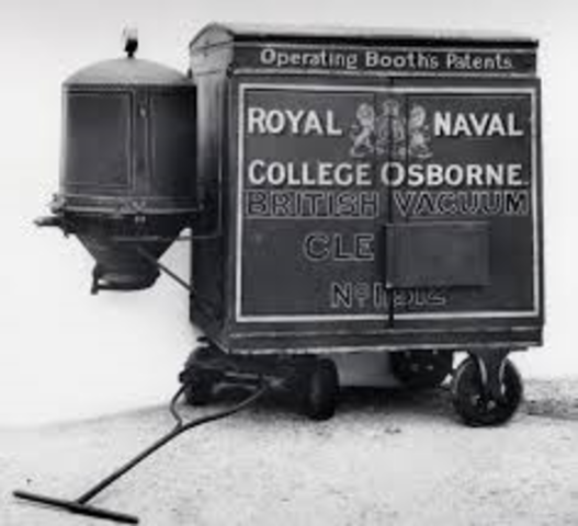 First electric vacuum created.