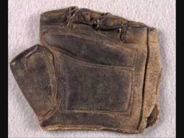First baseball glove