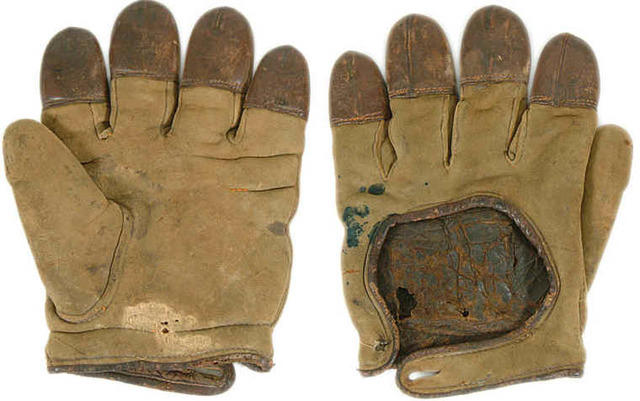Evolution of the first glove