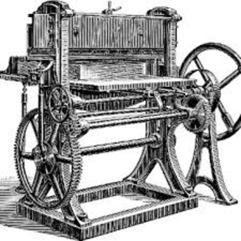 First Movable Printing Press