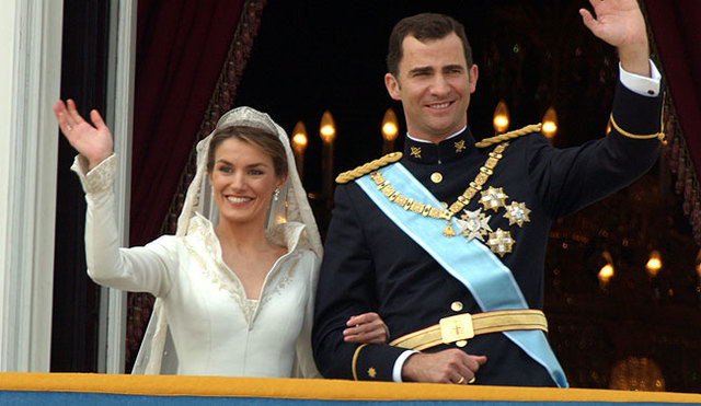 Boda de los príncipes de Asturias Felipe y Letizia