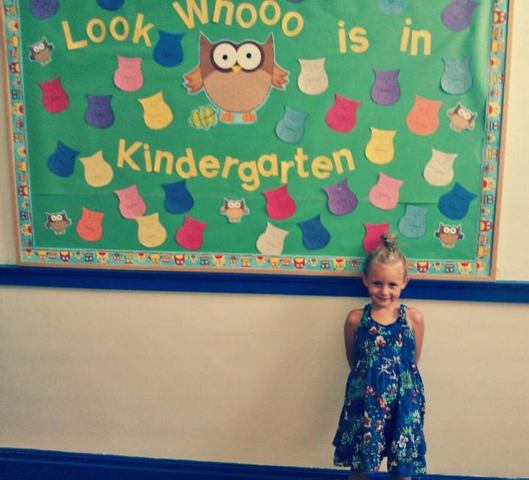First Day of Kindergarten