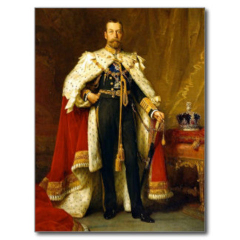 Death of her grandfather, King George V