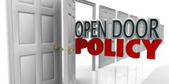 Open Door policy