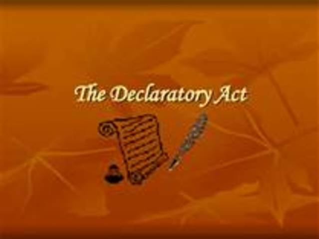 Declaratory Act