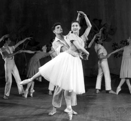Margot Fonteyn Danced For The First Time With Michael Somes