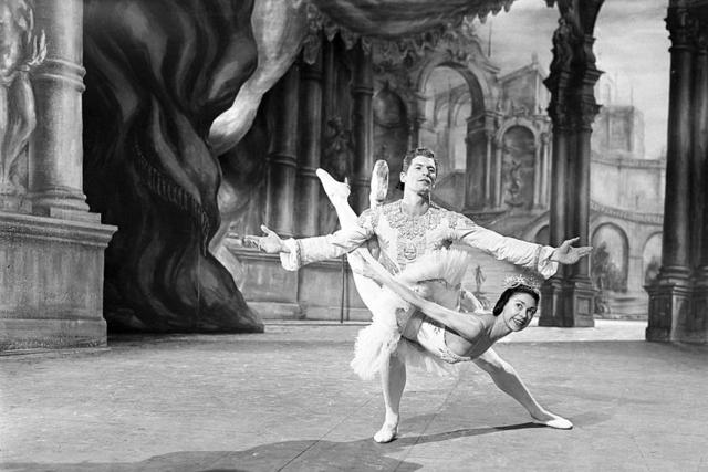 Margot Fonteyn and Michael Somes Danced Together in "The Sleeping Beauty"