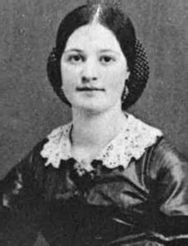 Lincoln's sister Sarah marries