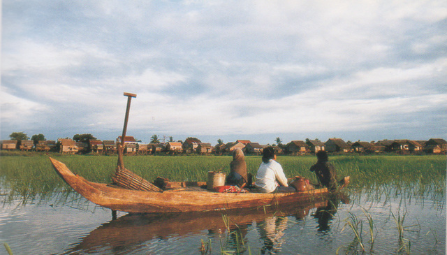 Civilization along the Mekong River