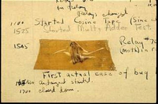 The 1st computer 'bug'