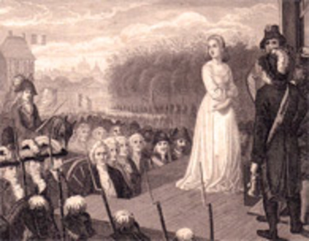 Muerte de Maria Antonieta