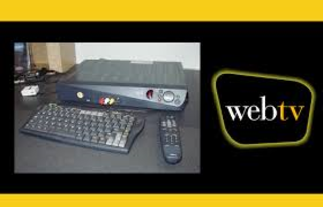 WebTV is introduced allowing users to browse the web via TV