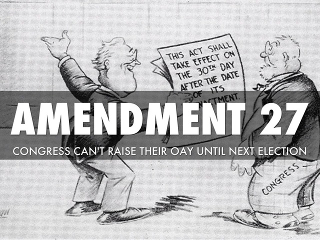 27th amendment